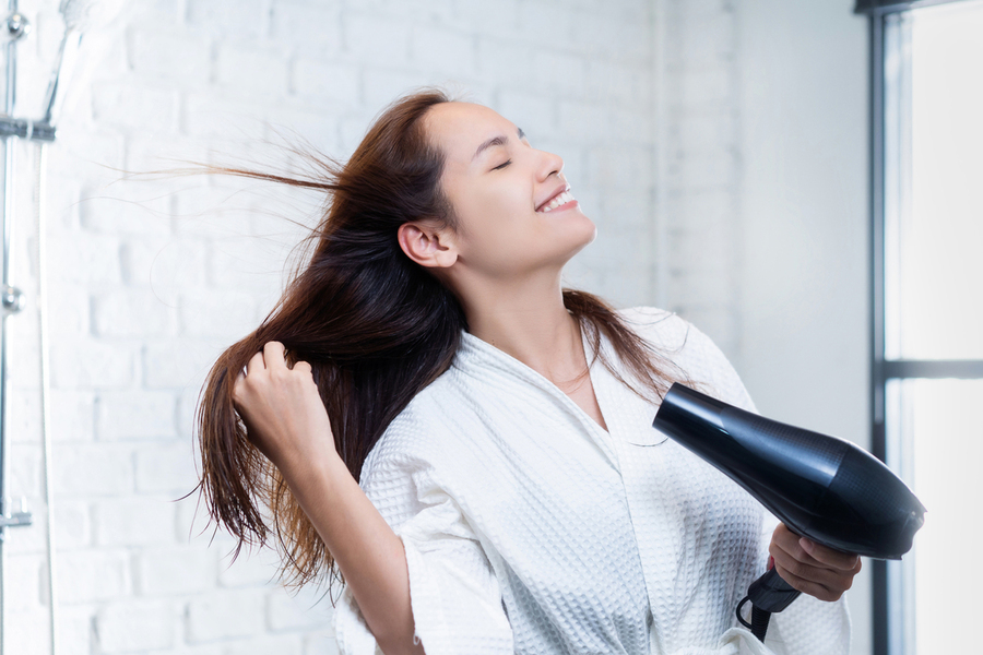 Are You Blow Drying Your Hair After Dying It? - Mane Caper