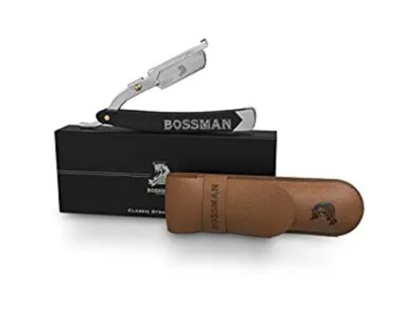 Bossman-Professional-Barber-Straight-Razor-Straight-Edge-Shaving-Razors-for-Men-Classic-Straight-Razors-for-Men-Mens-Razor-with-Double-Sided-Blade